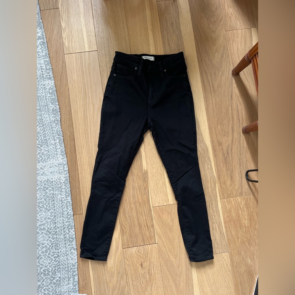 Madewell Women's Black Skinny Jeans